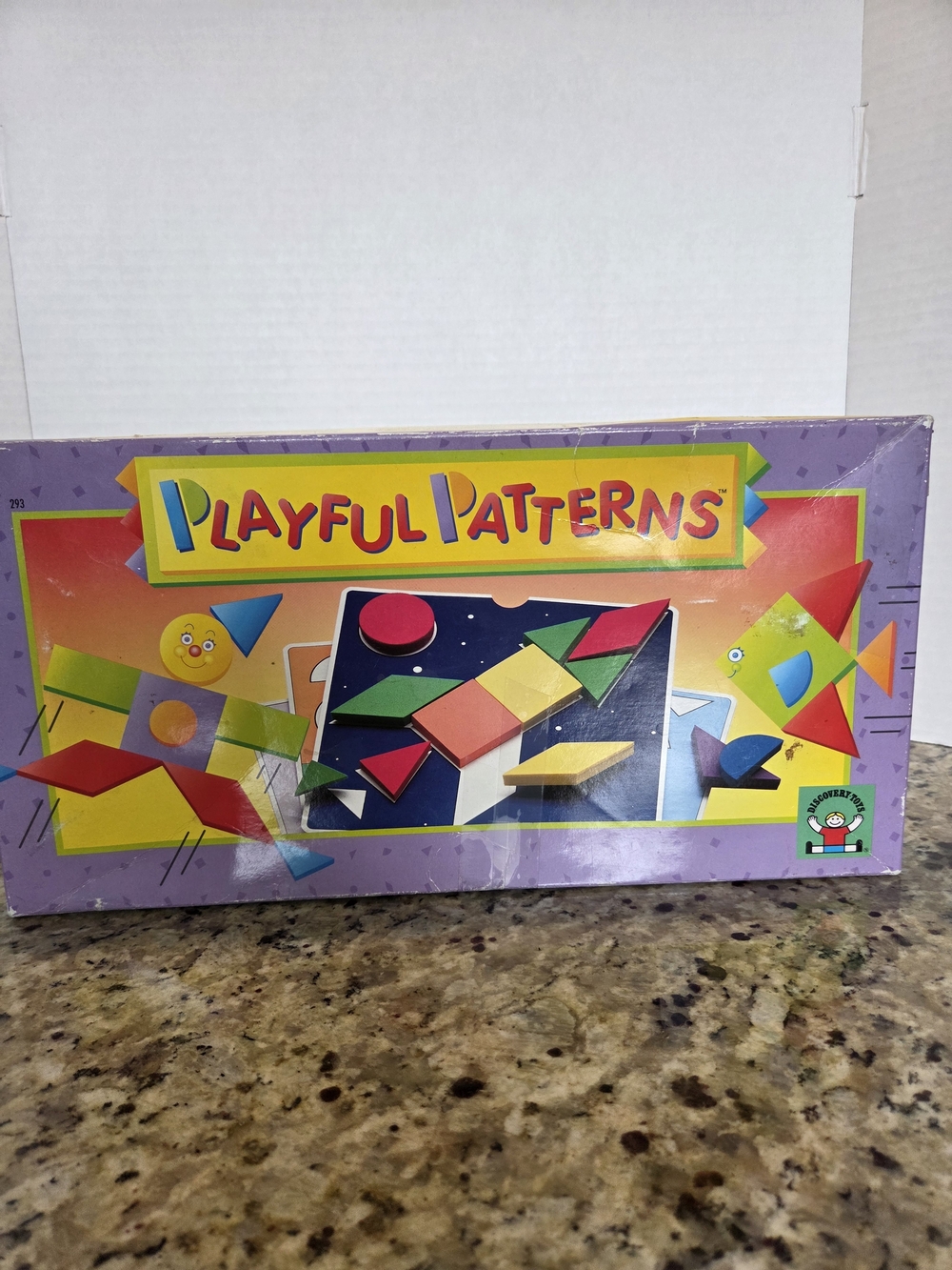 Discovery Toys 1991 Playful Patterns Activity Learning Game Vintage Homeschool